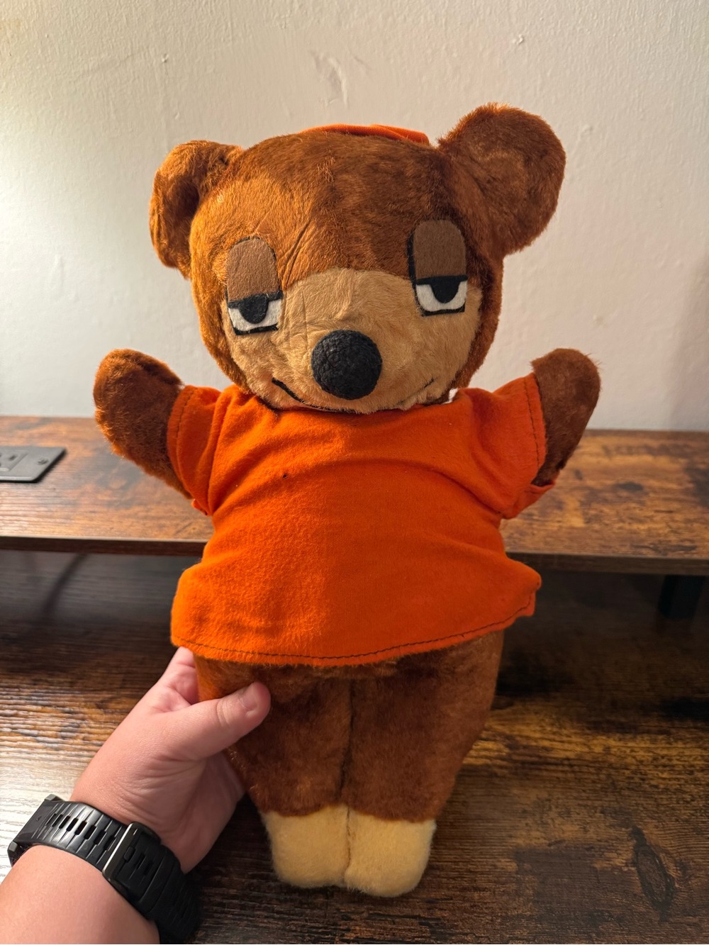 Vintage Sleepy Bear Travelodge Advertising Plush Bear - 14”